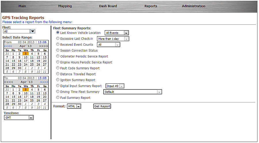 supratrack Feet Summary Reports